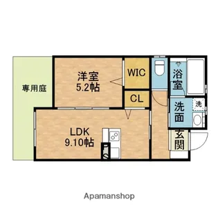 ルシア上穂東【2階】の間取り