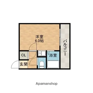 ヴァンテーヌ【2階】の間取り