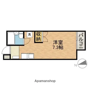 ヴィラソレイユ【2階】の間取り