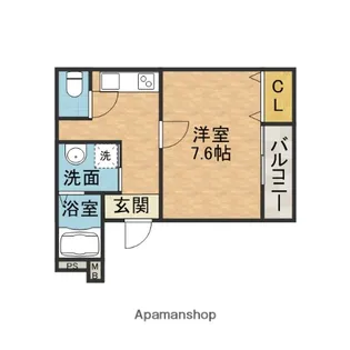 フジパレス阪急茨木南【3階】の間取り