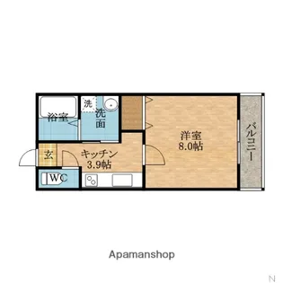 Casa.Esperanza【1階】の間取り