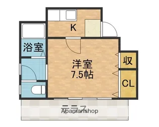 ガーデンハイツ福井A棟【1階】の間取り