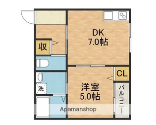 フローリッシュ正雀本町【1階】の間取り
