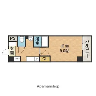 パレスティ別院【7階】の間取り