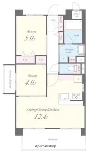 MAGNOLIA【2階】の間取り