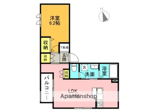 VICTOIRE・ROSE【2階】の間取り