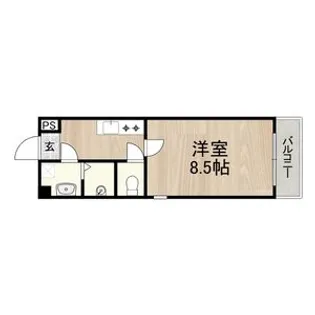 センターポイント吉志部【1階】の間取り