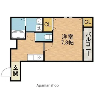 フジパレス千里丘東【2階】の間取り
