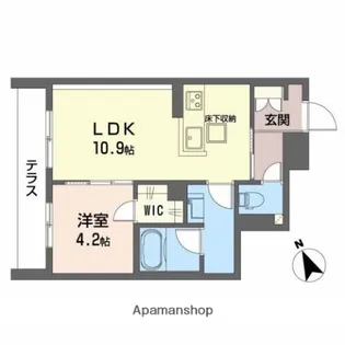 LINDEN PLACE【1階】の間取り