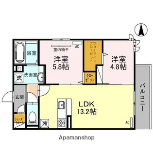 SPECIALE【3階】の間取り