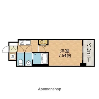 ロイス茨木奈良町【4階】の間取り