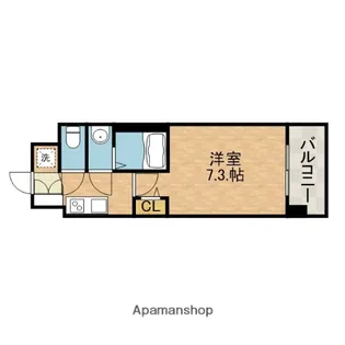 ロイス茨木奈良町【1階】の間取り