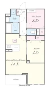 Casa Coco【1階】の間取り