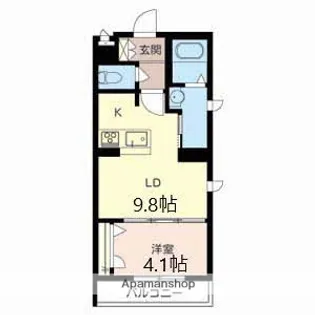 BANDWAGON【2階】の間取り