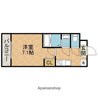 KORE・YIELD千里丘(コアイールドセンリオカ)【1階】の間取り