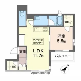 LA MAISON MARRON【2階】の間取り