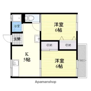 宮本コーポ【2階】の間取り