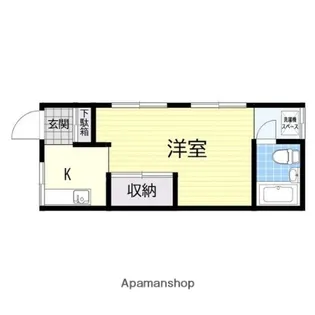 クボハイツ【2階】の間取り