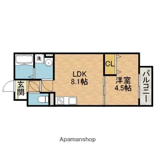 仮)フォレ下穂積2丁目【1階】の間取り