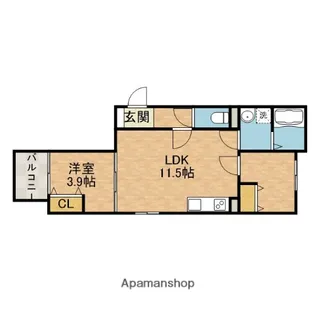 仮)フォレ下穂積2丁目【3階】の間取り