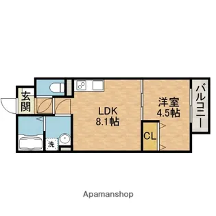 仮)フォレ下穂積2丁目【3階】の間取り