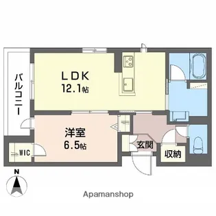 レジデンス 茨木春日【4階】の間取り