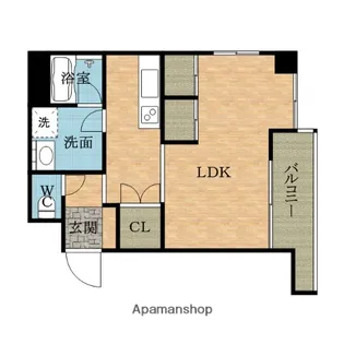 ウィン プラネット【1階】の間取り