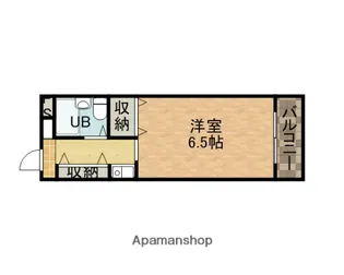 ウインドワード【4階】の間取り