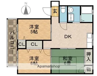 ファミール【1階】の間取り