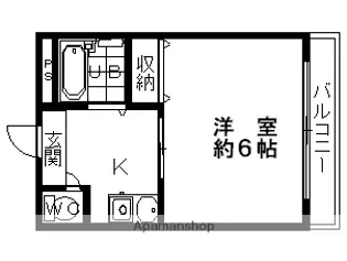 メイプル・ヴィラ茨木Ⅰ【1階】の間取り