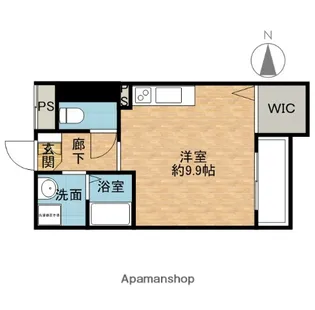 プランタン221【1階】の間取り