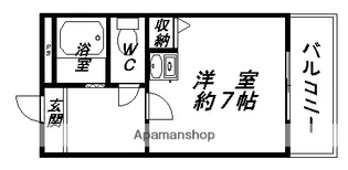 メイプル・ヴィラ茨木Ⅱ【1階】の間取り