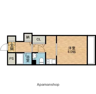 ホワイトプラザ【1階】の間取り