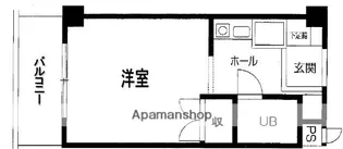 イーストヴィレッジ茨木【1階】の間取り