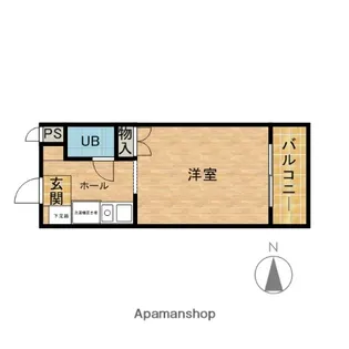 イーストヴィレッジ茨木【3階】の間取り