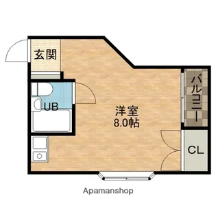 中穂積ハイツ【1階】の間取り