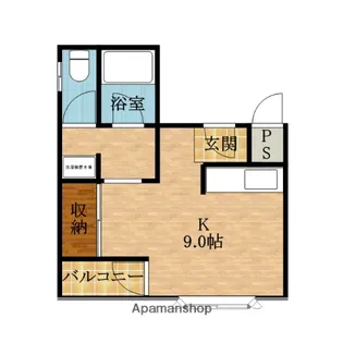 ローズコーポ【4階】の間取り