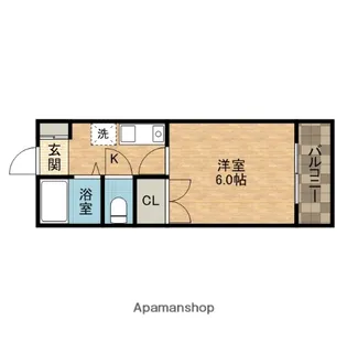 エクステンド南春日丘【3階】の間取り