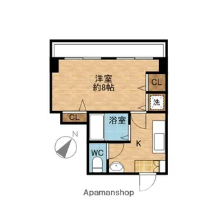 イーズ南春日丘【4階】の間取り