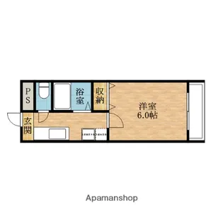 イーズ南春日丘【1階】の間取り