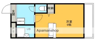 ラポール鳥飼【5階】の間取り