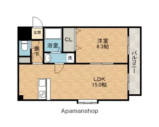サンティールJ【2階】の間取り