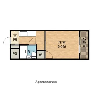 プレアール蔵垣内【3階】の間取り
