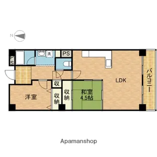 メゾン茨木西駅前【2階】の間取り
