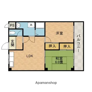 サンローゼMIYATA【3階】の間取り
