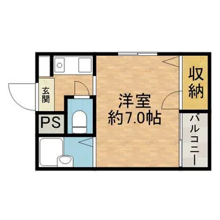 北園マンション【2階】の間取り