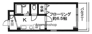 アルル・アクタガワ【1階】の間取り