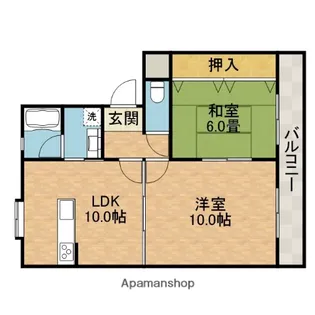 ITハイム【2階】の間取り