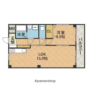 ブロッサム氷室【2階】の間取り