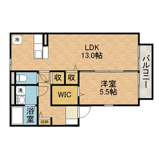 清風館【1階】の間取り